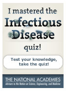 I mastered the Infectious Disease quiz.